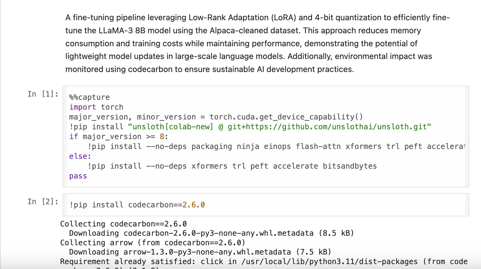 Visualization of LLM optimization techniques